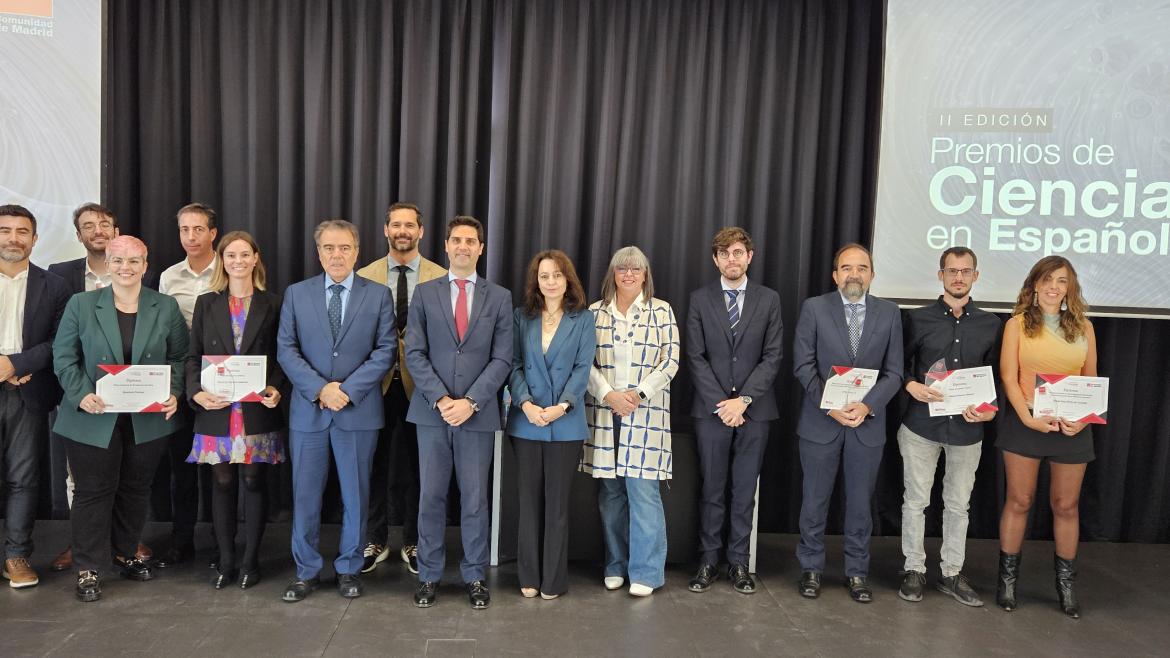 El profesor Carlos Fortea Gil, Premio de Ciencia en Español de la Comunidad de Madrid a la mejor Traducción