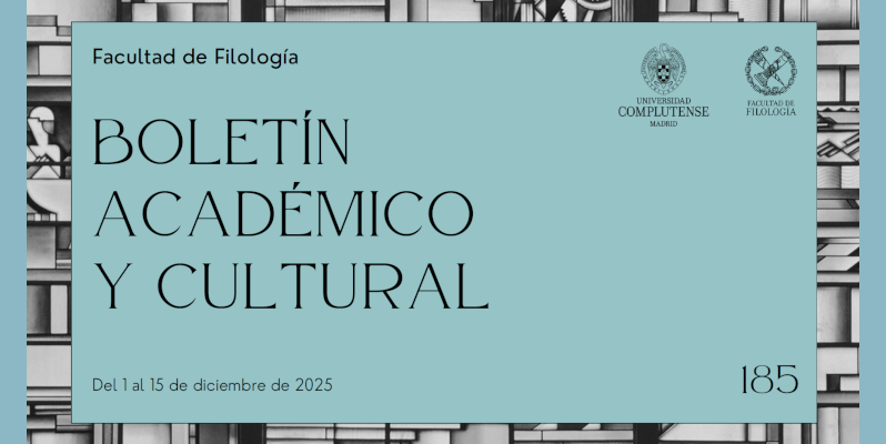 Boletín Académico y Cultural de la Facultad de Filología (nº 185)  