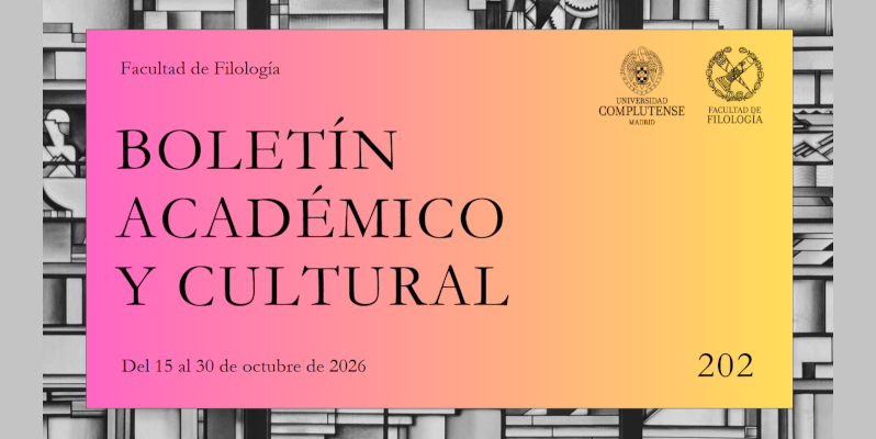 Boletín Académico y Cultural de la Facultad de Filología (nº 202)  